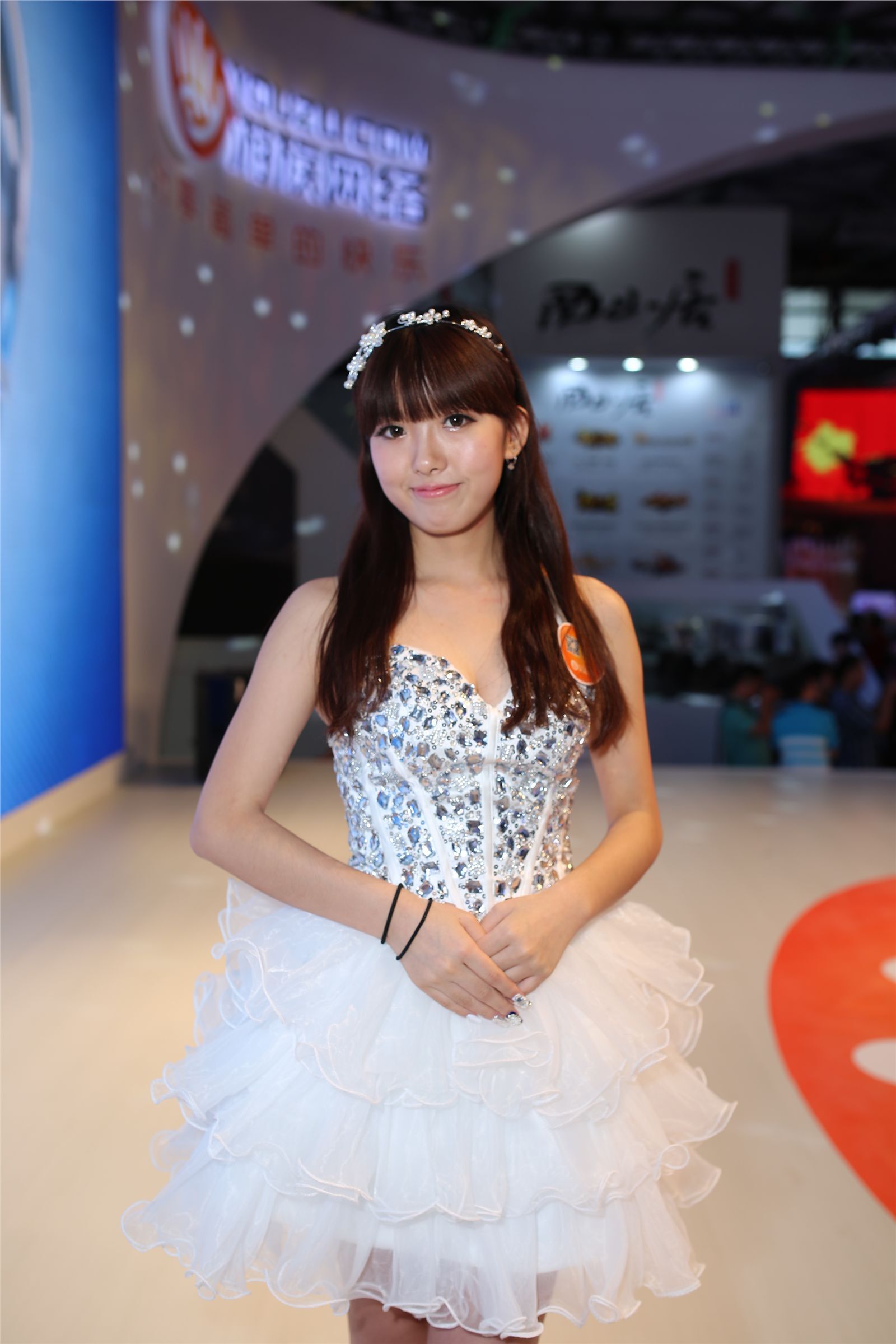 ChinaJoy 2014 Youzu online exhibition stand goddess Chaoqing Collection 2